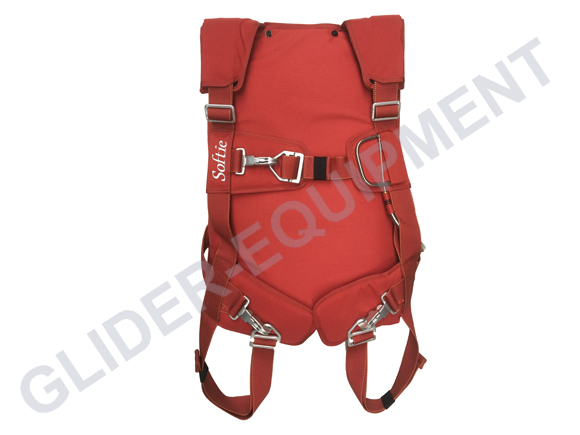 Softie nood (rug) parachute [Mini-Back-180-16]